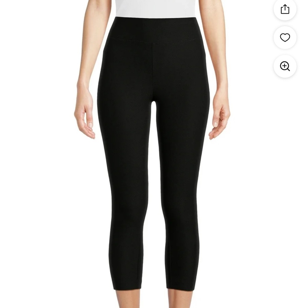 Time and Tru Black High-Rise Leggings